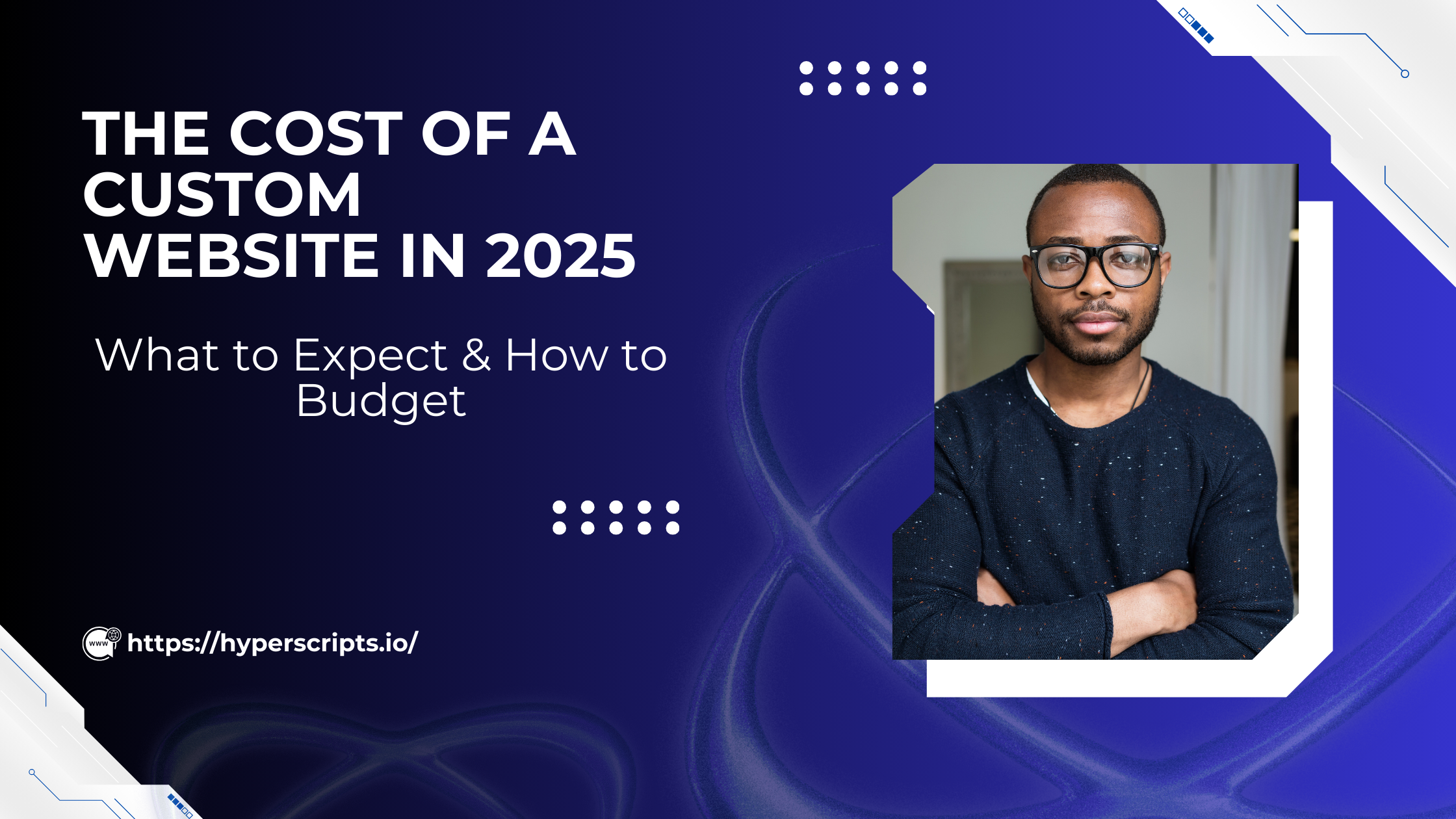 The cost of a custom website in 2025
